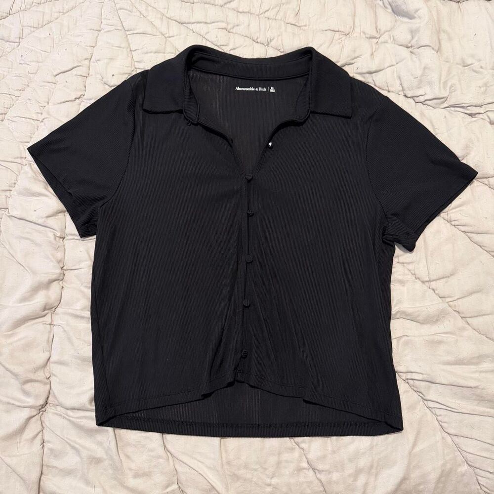 Abercrombie-fitch Women's Black Blouse